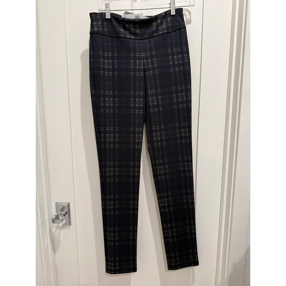 UP! Stretch Plaid Slim Pants – Size 0 – Built-In Tummy Control – NWT - Picture 2 of 5